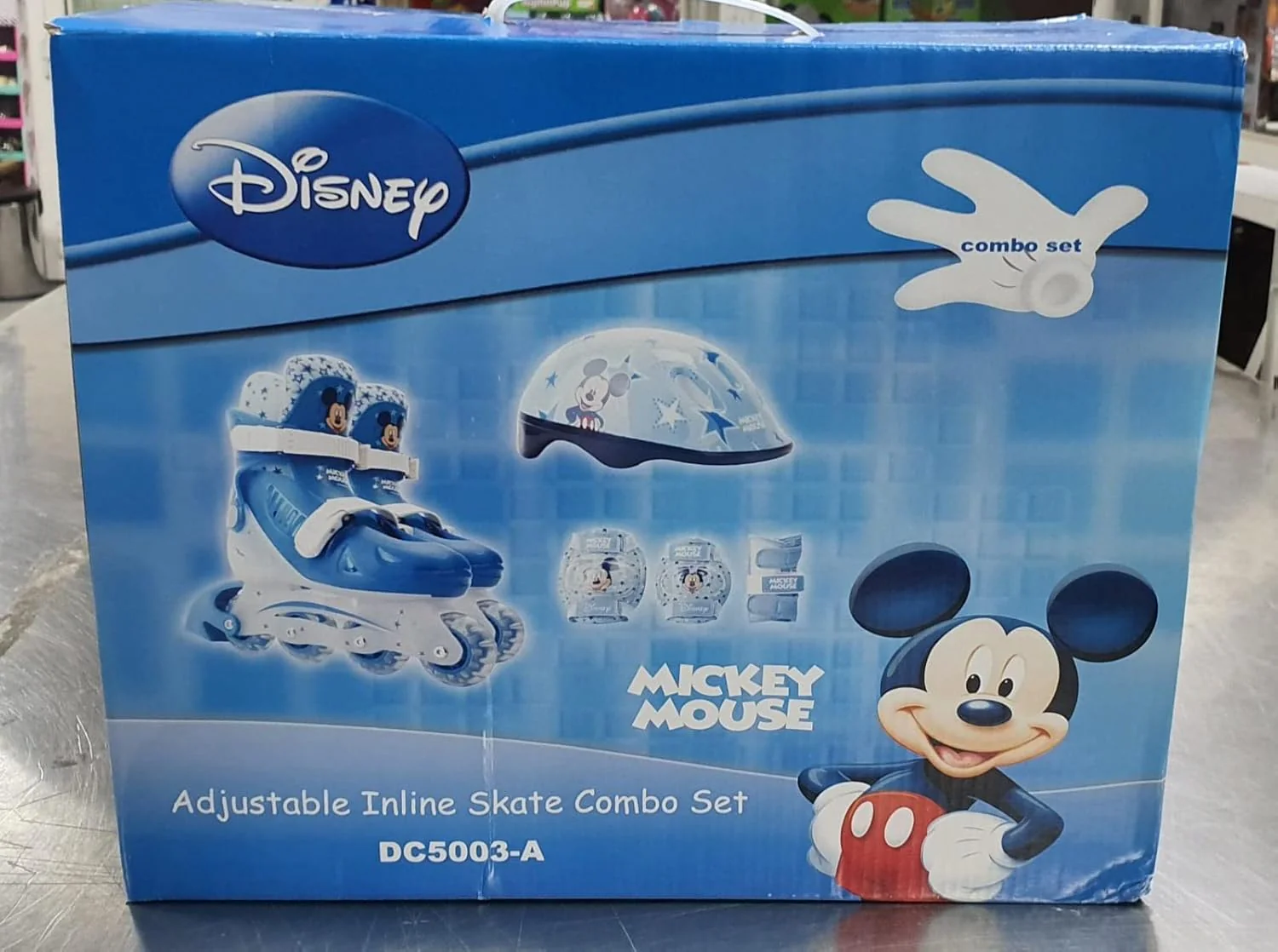 Disney Adjustable Inline Skate Combo Set Minnie/Mickey Size 34-37 DC5003-A/B 40050018-101 - Image 2