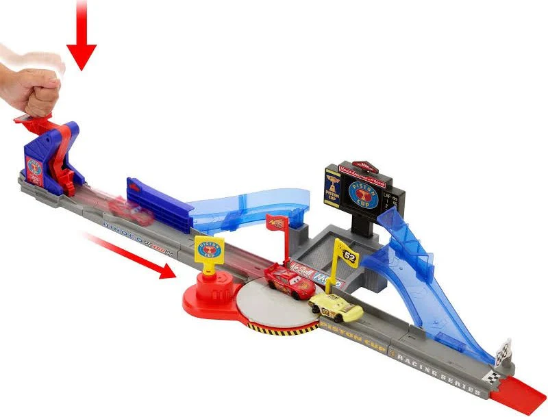 Disney And Pixar Cars Piston Cup Stunting Speedway Playset JHL42 - Image 8