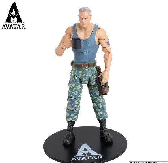 Disney Avatar Colonel Miles Quaritch Figure 7inch 16303/TMP-16300 - Image 3