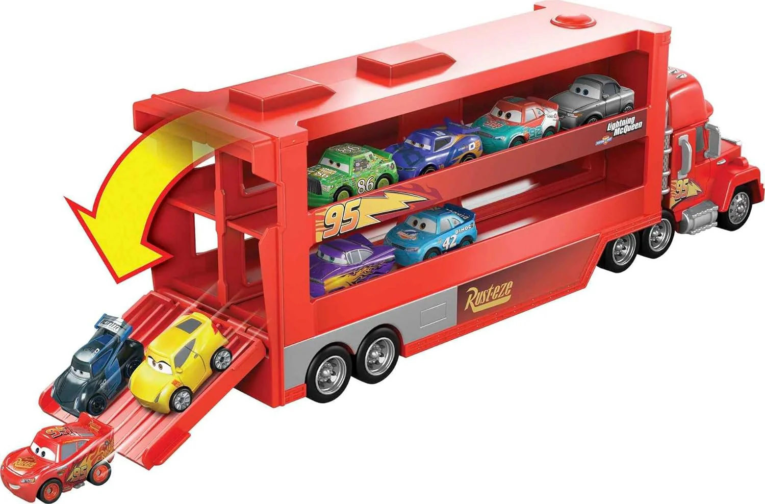 Disney Cars Mini Racers Mack Hauler GNW34 - Image 4