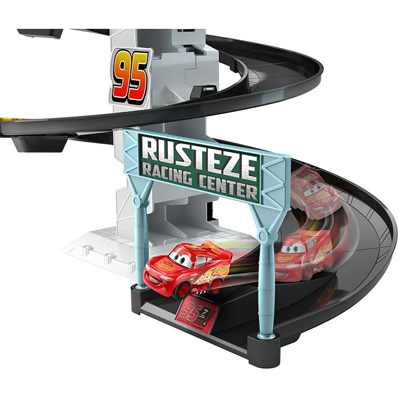 Disney Cars Mini Racers Rust-Eze Spinning Raceway Playset FYN86 - Image 3