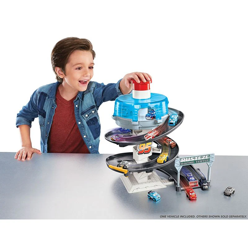 Disney Cars Mini Racers Rust-Eze Spinning Raceway Playset FYN86 - Image 6