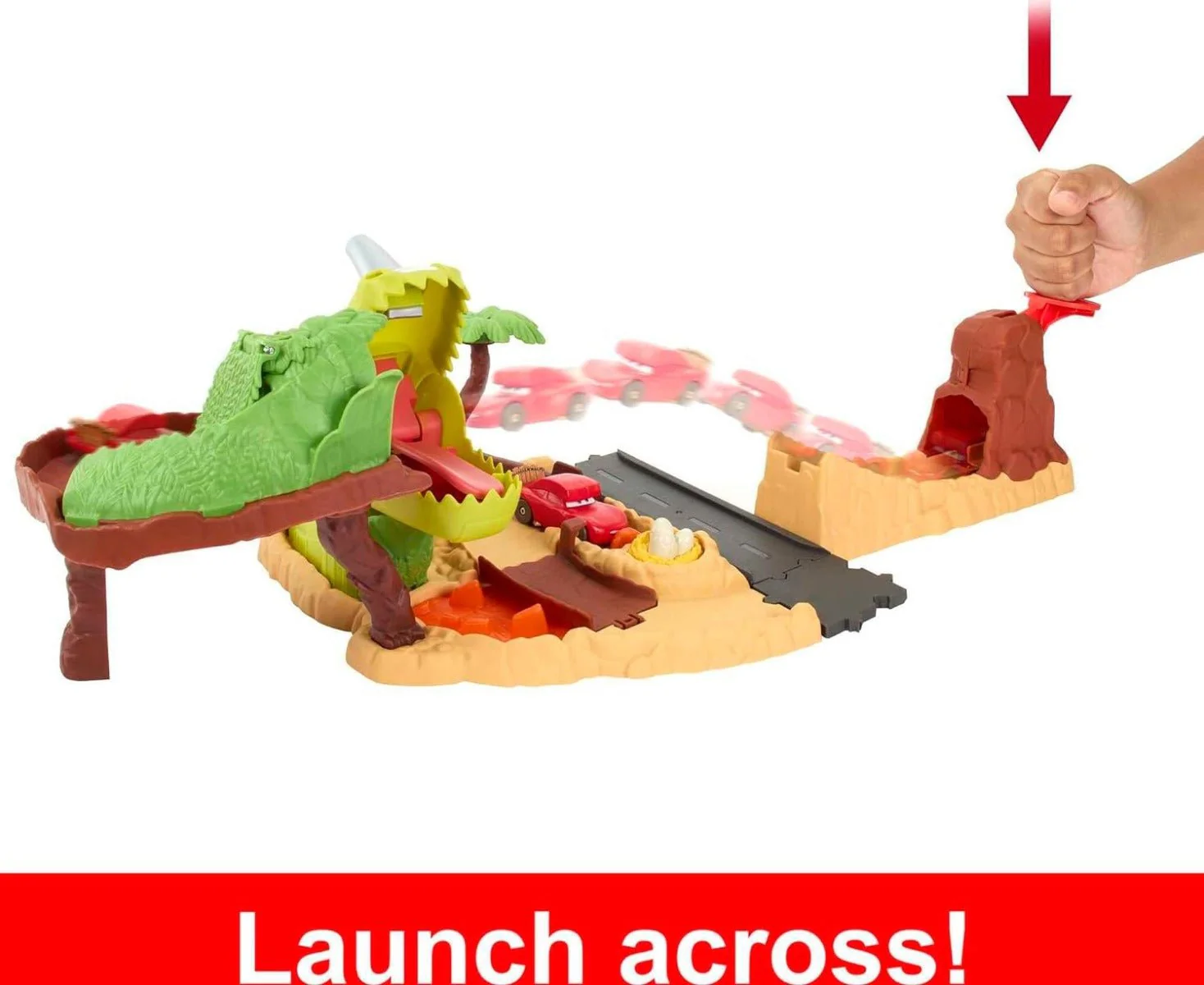 Disney Cars On The Road Dino Playground Playset HMD74 - Image 5