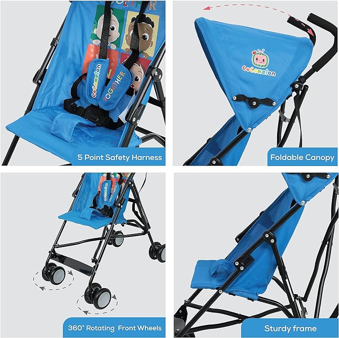 Disney Cocomelon Buggy Stroller B801FT - Image 8