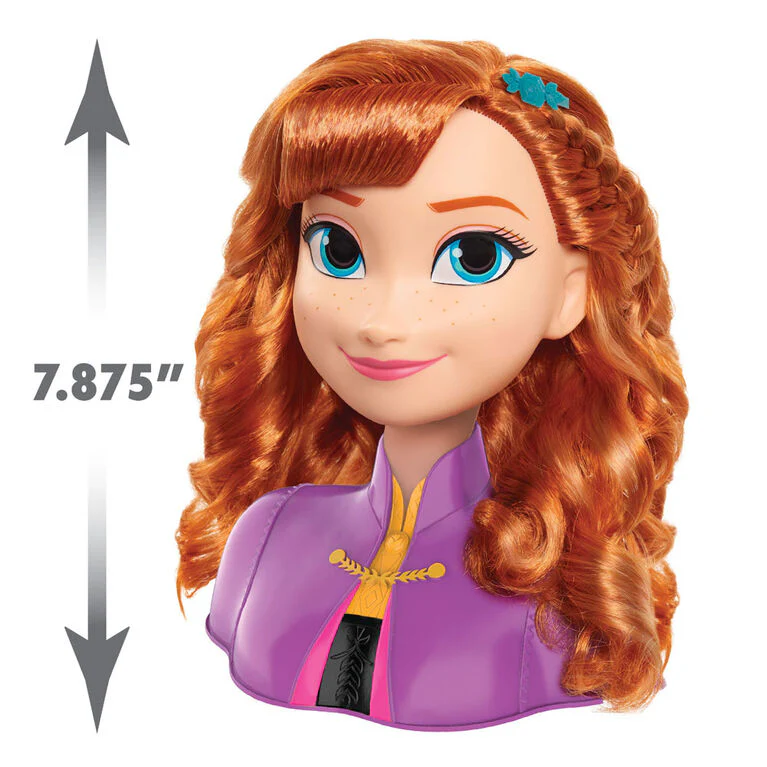 Disney Frozen 2 Anna Styling Head 32810 - Image 2