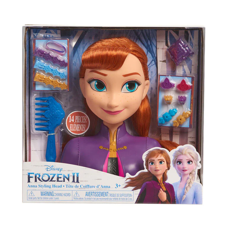 Disney Frozen 2 Anna Styling Head 32810 - Image 6