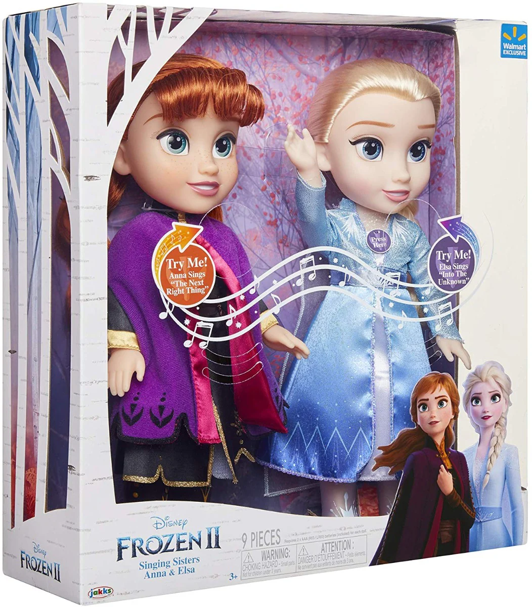 Disney Frozen 2 Singing Sisters Anna & Elsa Dolls 202861 - Image 8