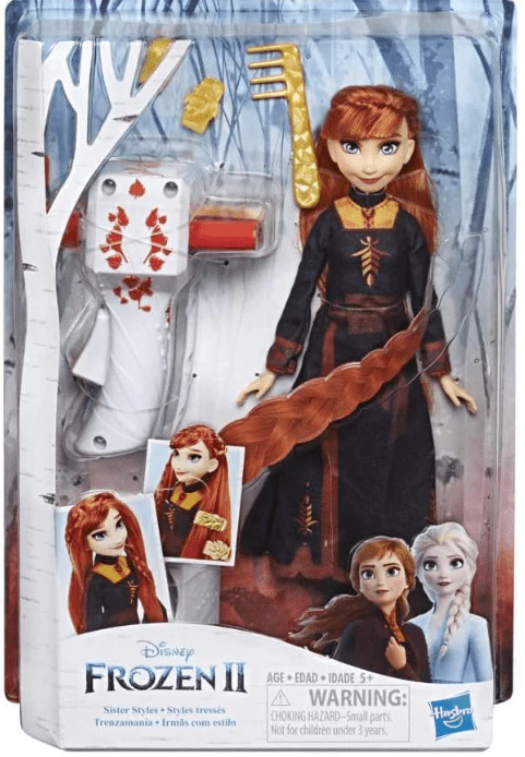 Disney Frozen 2 Sister Styles Anna Doll E7003 - Image 2
