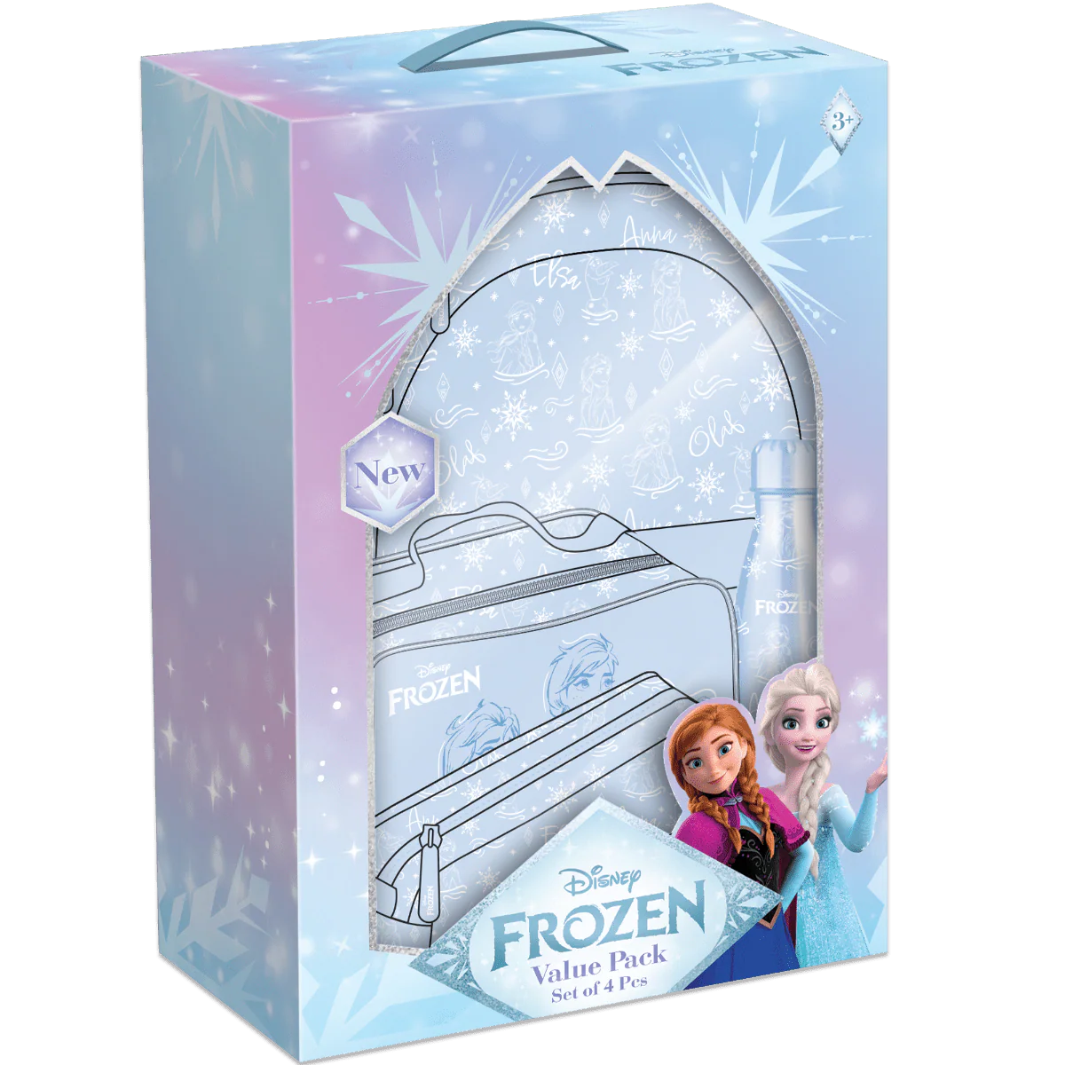 Disney Frozen 4-Pcs Backpack Set JR-Set4-4103 - Image 4