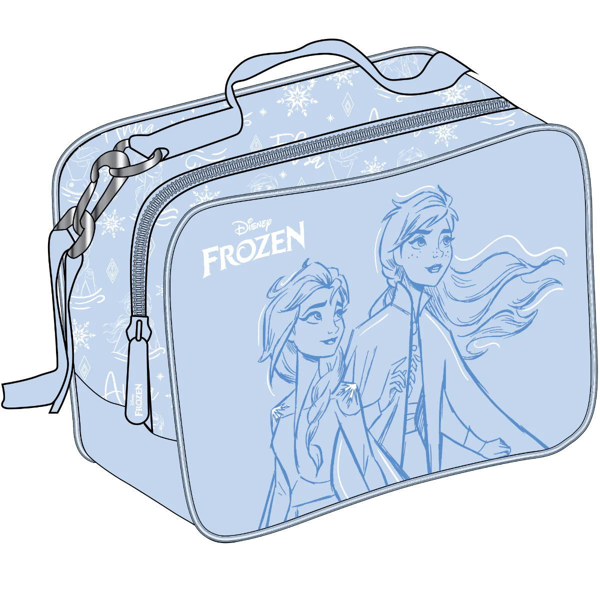 Disney Frozen 4-Pcs Backpack Set JR-Set4-4103 - Image 5