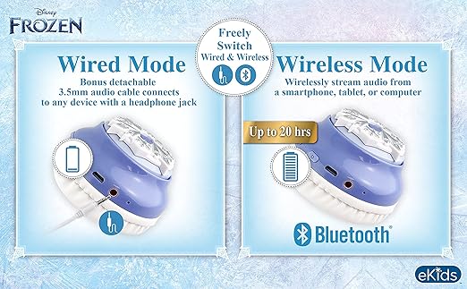 Disney Frozen Aux Headphones DY-6513-FZ2 - Image 4