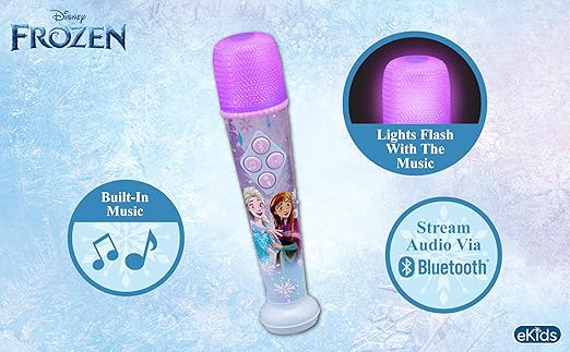 Disney Frozen Bluetooth Microphone With Led DY-9996-FR - Image 4