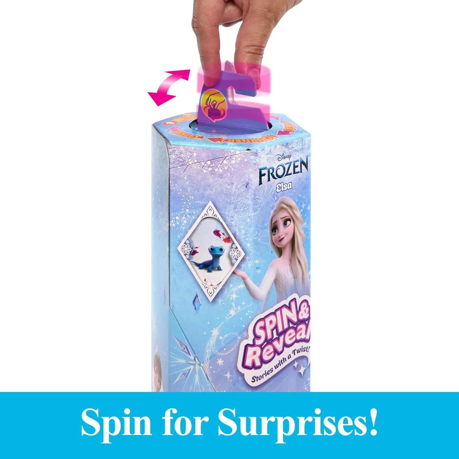 Disney Frozen Elsa Spin & Reveal Doll - Image 2