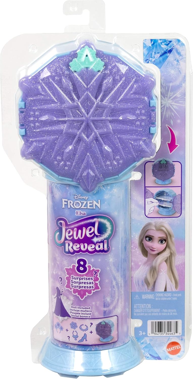 Disney Frozen Jewel Reveal Elsa Fashion Doll JJY36 - Image 2