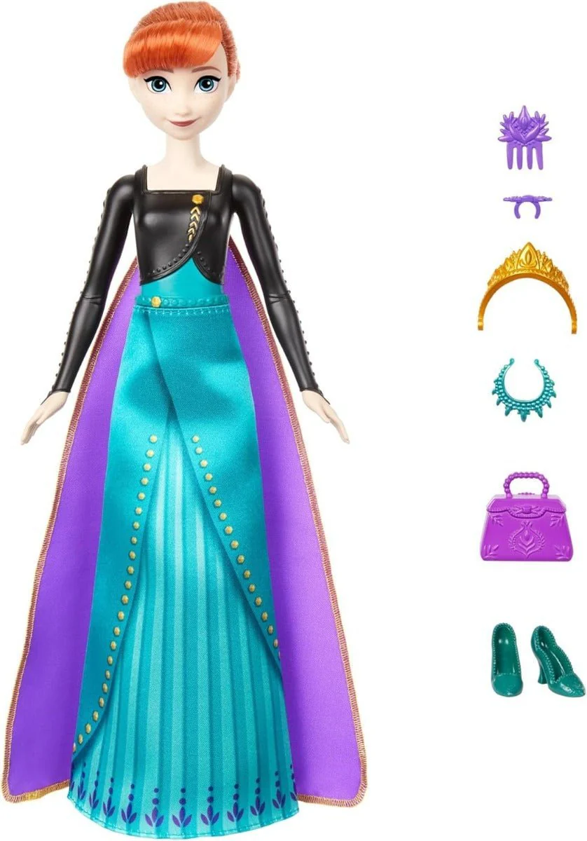 Disney Frozen Spin And Reveal Anna Doll HXD27