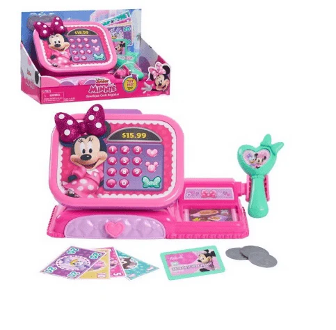 Disney Junior Happy Helpers Minnie Mouse Bowtique Cash Register 88098 - Image 2