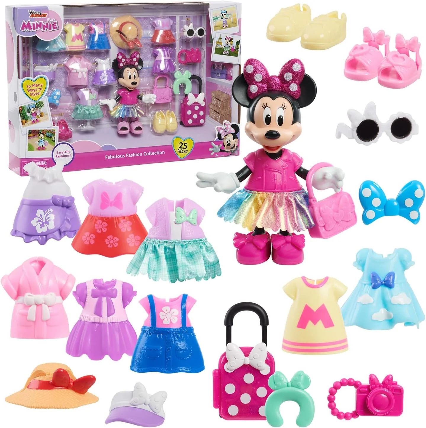 Disney Junior Minnie Glitter & Glam Pet Fashion Set 88189 - Image 7