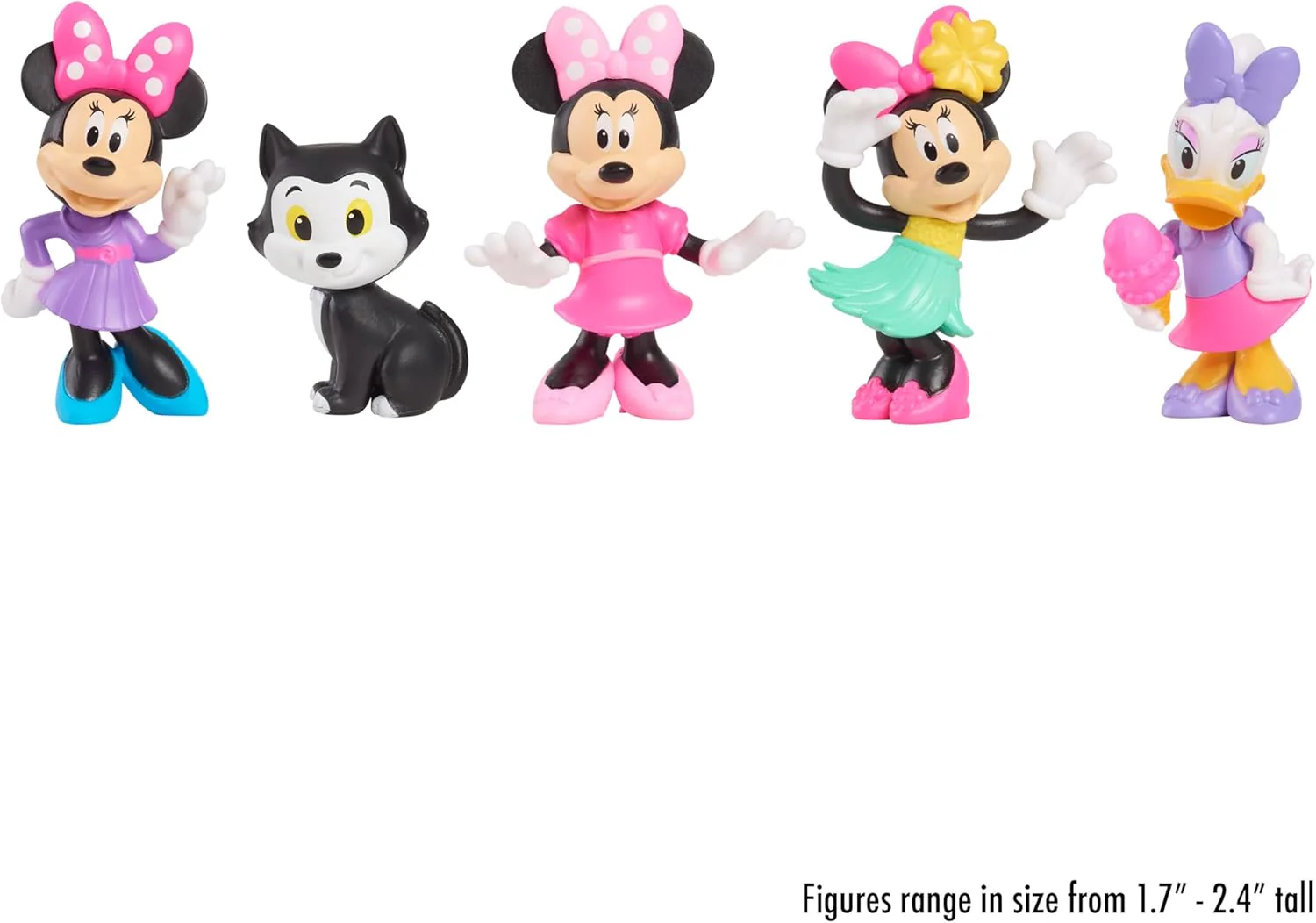Disney Junior Minnie Mouse 5 Pack Mini Figure Set 88044 - Image 3