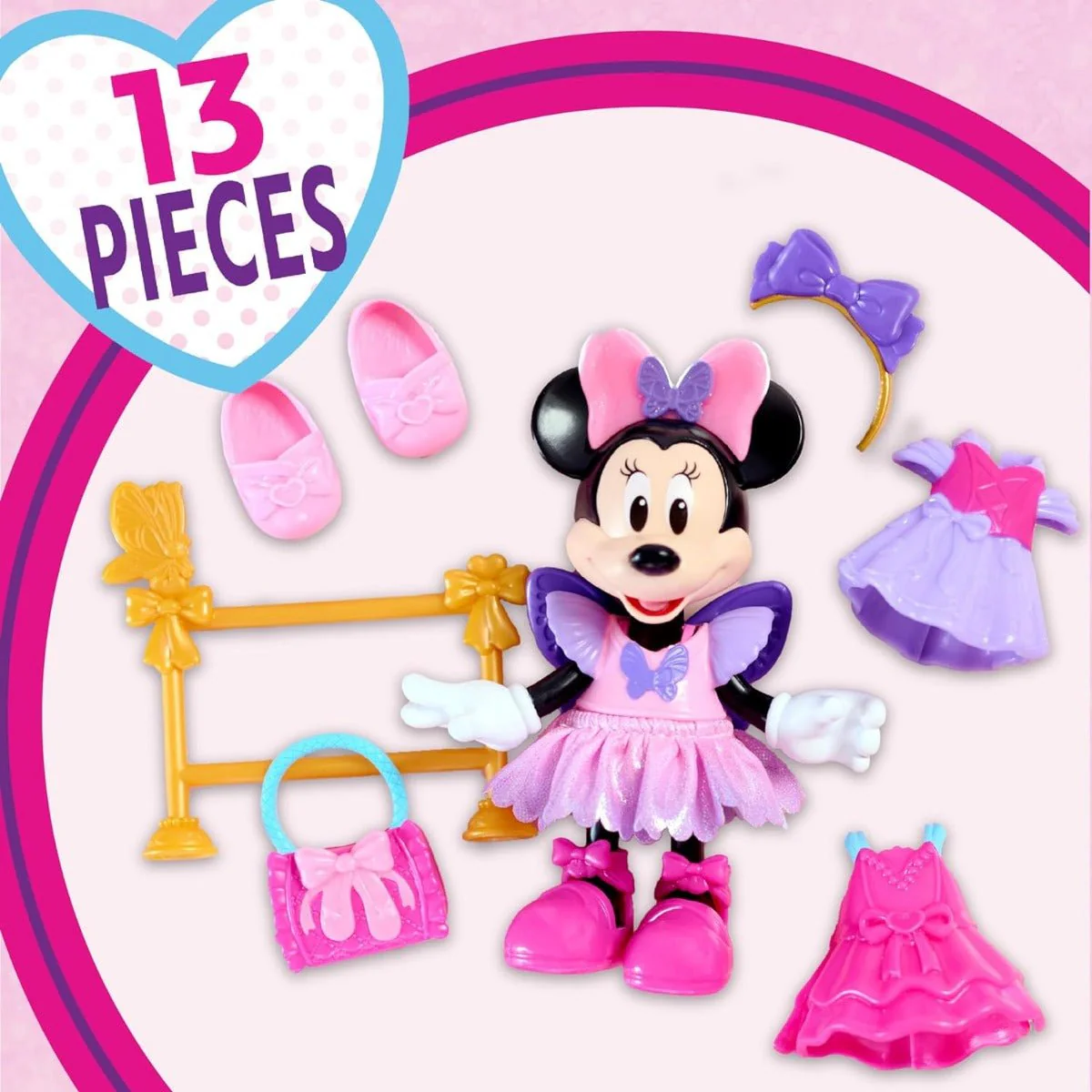 Disney Junior Minnie Mouse Fabulous Fashion Doll - Ballerina JP-88198 - Image 4
