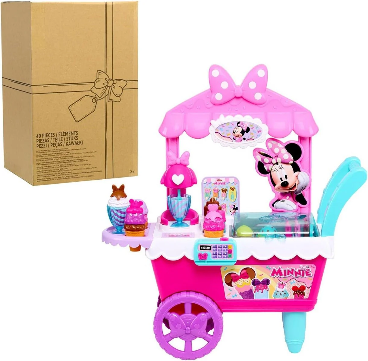 Disney Junior Minnie Mouse Sweets & Treats Ice Cream Cart JP-88176