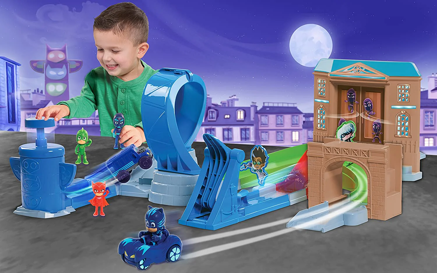 Disney Junior PJ Masks Rival Racers Track Playset 24760 - Image 3