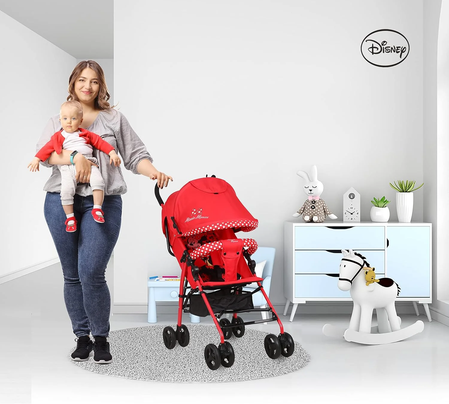 Minnie Buggy Stroller B801C - Image 4