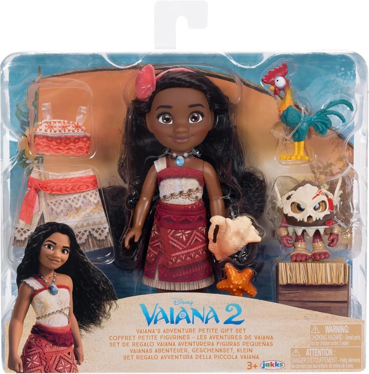 Disney Moana 2 Moana & Friends Pet Set 239764 - Image 2