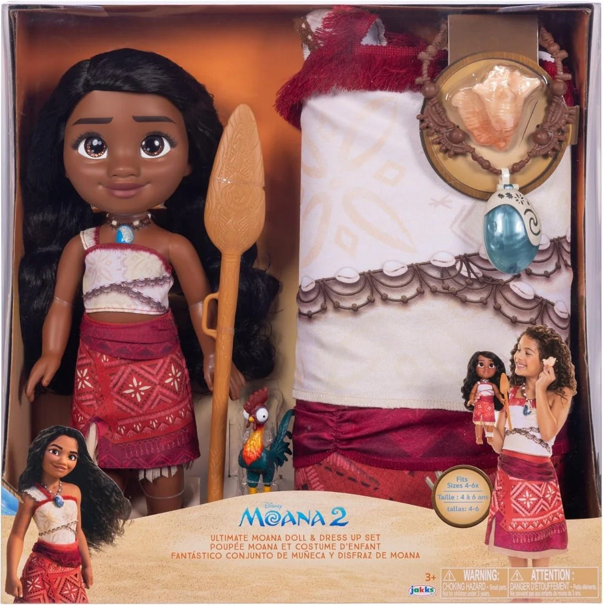 Disney Moana2 Ultimate Doll & Dress Edition 241976 - Image 4