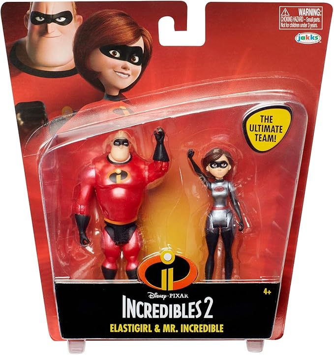 Disney Pixar Incredibles 2 Elastic Girl Mr.Incredible Doll 77213 - Image 6