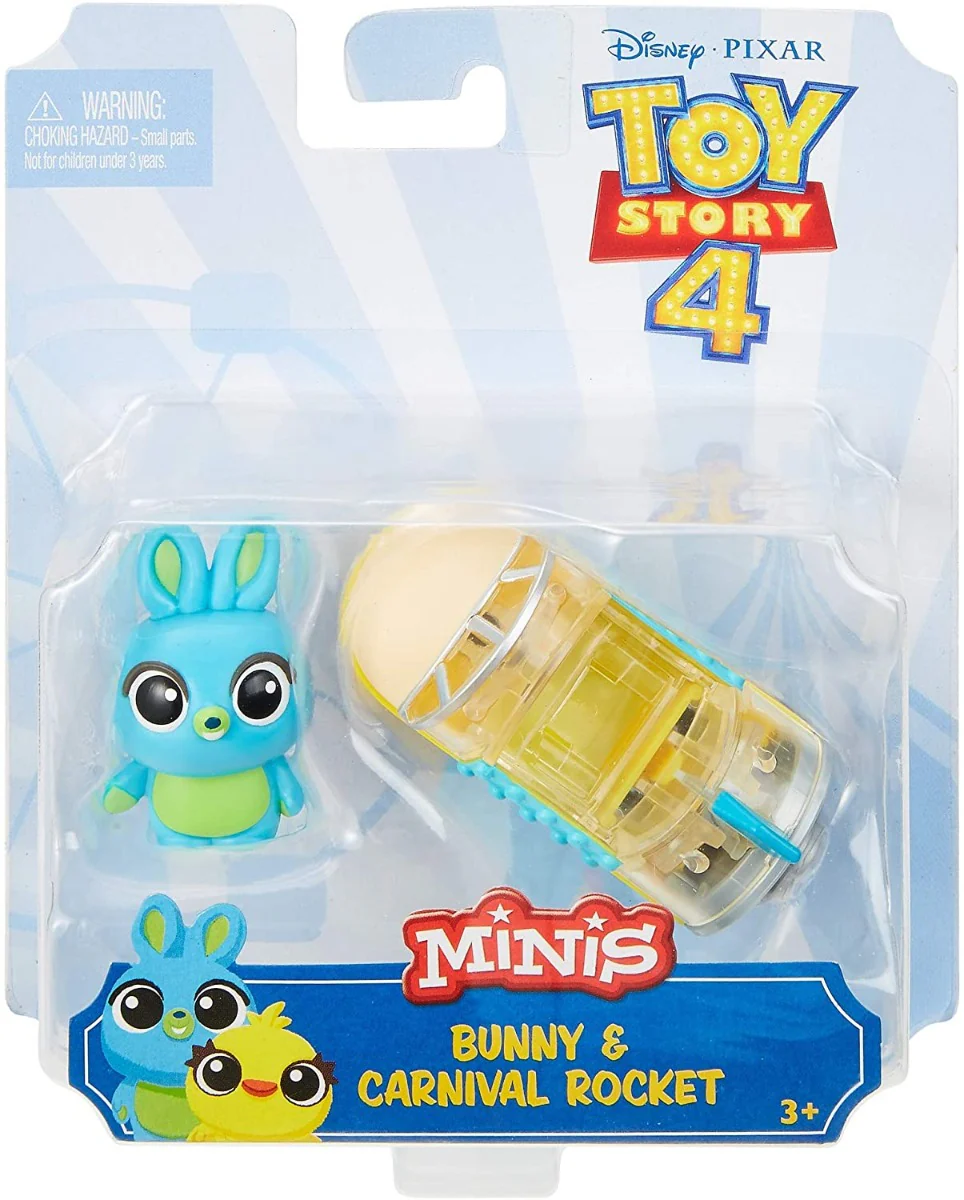 Disney Pixar Toy Story 4 Minis Bunny & Carnival Rocket - Image 5