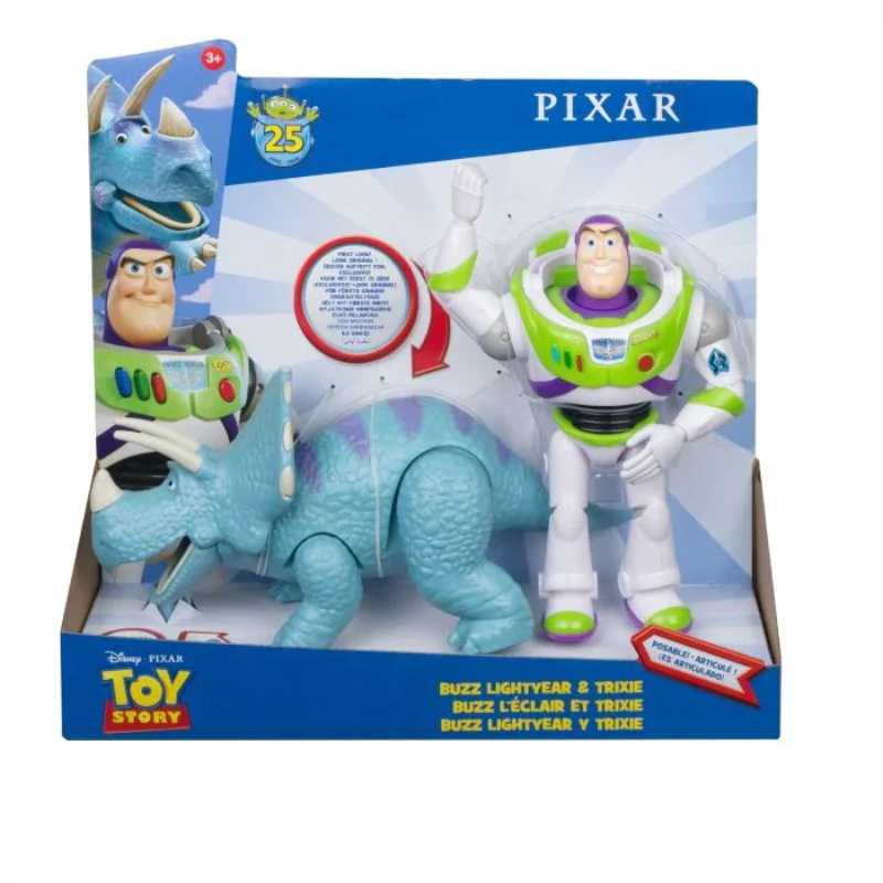 Disney Pixar Toy Story Buzz Lightyear And Trixie 2pk GGB26 - Image 4
