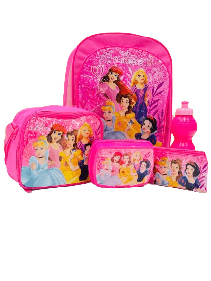 Disney Princess 5 in 1 Value Pack - Backpack 16 Inch FKVP-02240