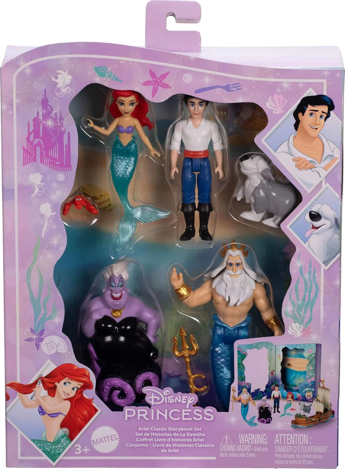 Disney Princess Ariel Classic Storybook Set JBL32 - Image 5