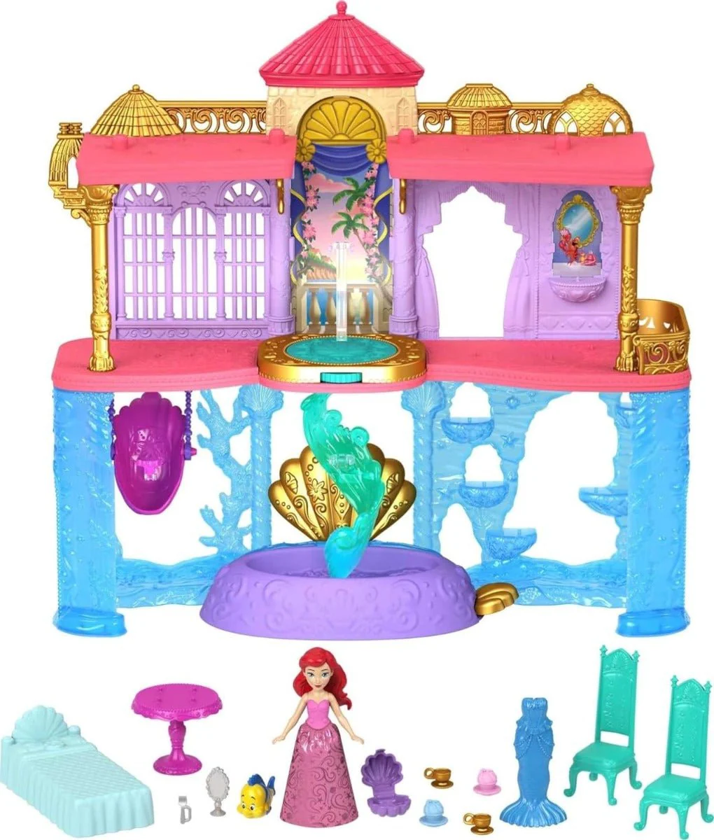 Disney Princess Ariel Deluxe Castle HLW95 - Image 3