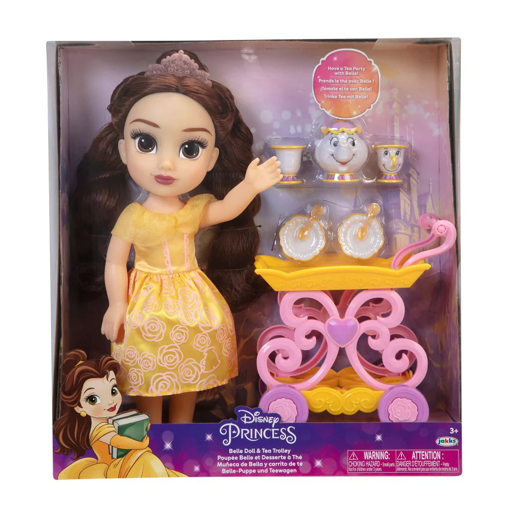 Disney Princess Belle & Tea Trolley 21363 - Image 2