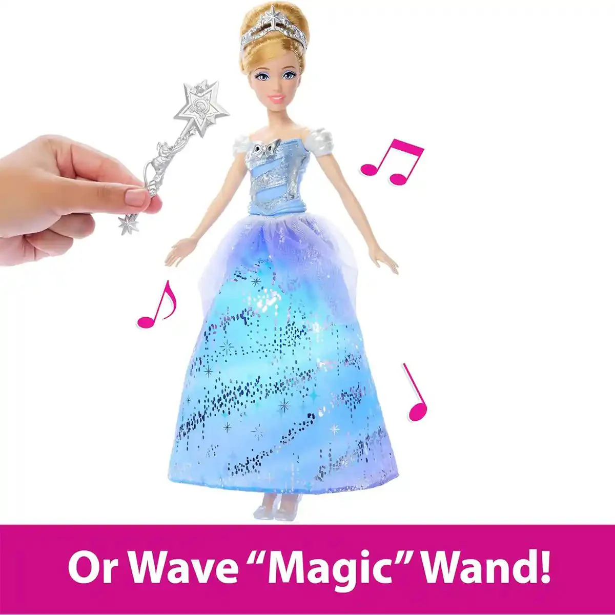 Disney Princess Cinderella Feature Doll JBF94 - Image 3