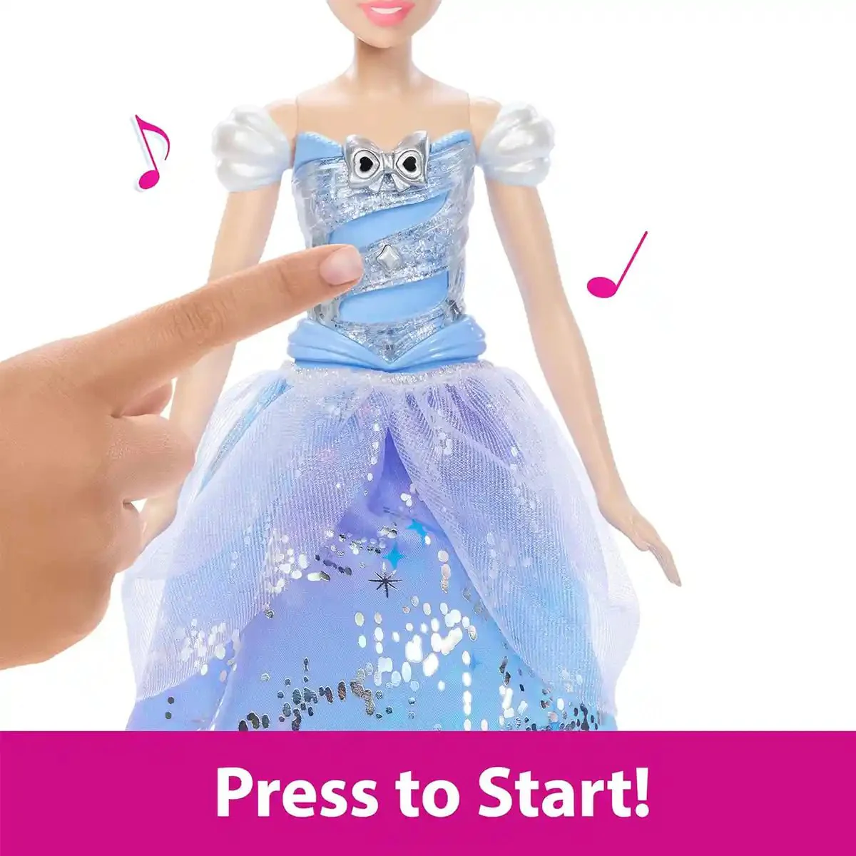 Disney Princess Cinderella Feature Doll JBF94 - Image 5