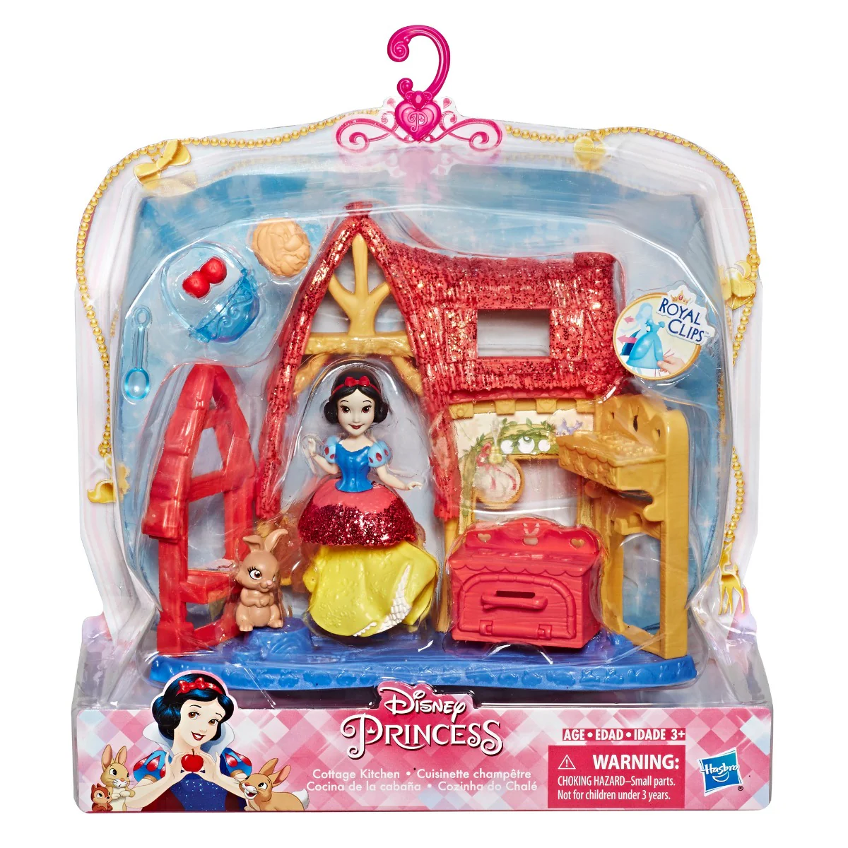 Disney Princess Cottage Kitchen and Snow White Doll E3052 - Image 5