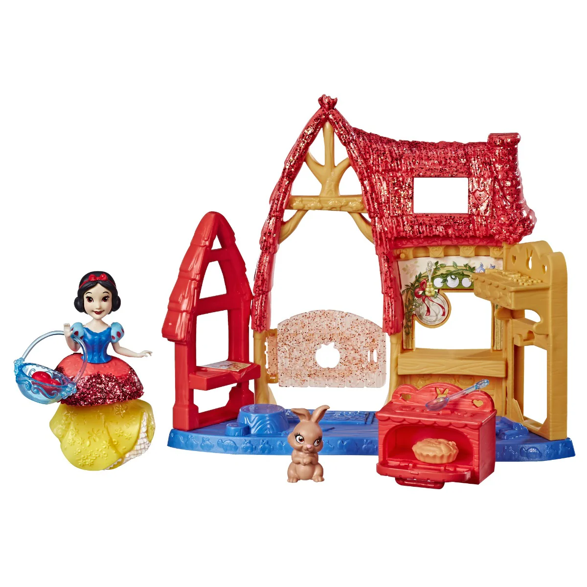 Disney Princess Cottage Kitchen and Snow White Doll E3052 - Image 6