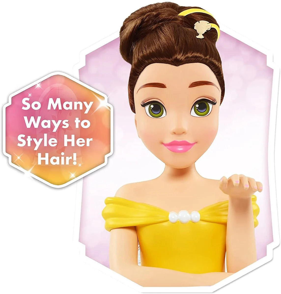 Disney Princess Deluxe Belle Styling Head JP-87357 - Image 3