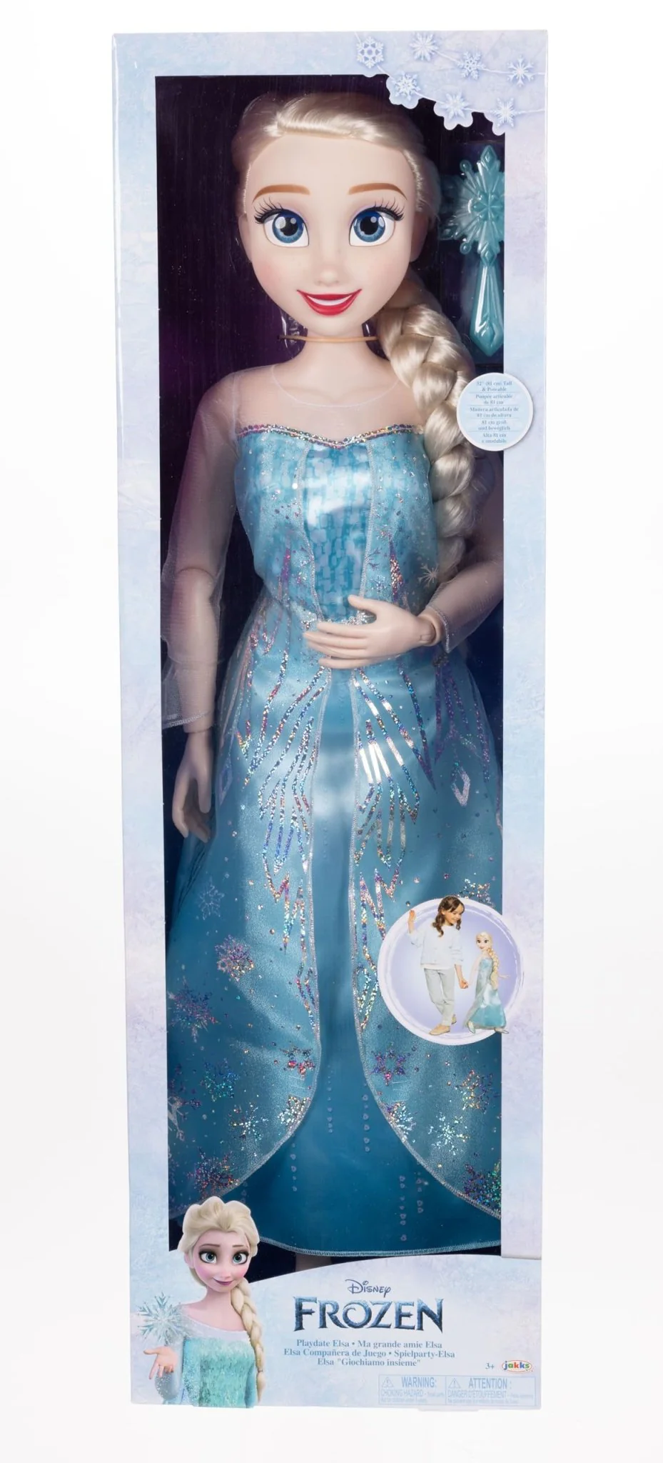 Disney Princess Elsa Doll Play Date 32 Inch 229794 - Image 4