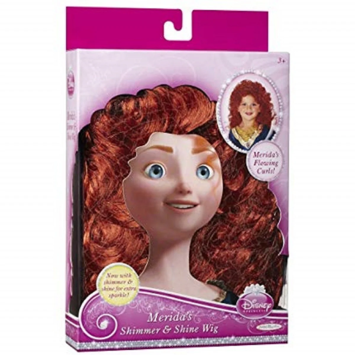 Disney Princess Merida Shimmer & Shine Wig 76028