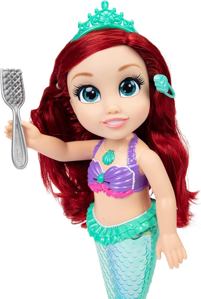 Disney Princess My Singing Doll Ariel & Flounder 224926 - Image 5