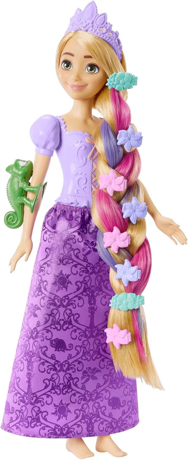 Disney Princess Fairy-tale Color Change Hair Doll - Rapunzel HLW18 - Image 7
