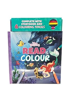 Igloo Books Disney Princess Ariel: Read & Colour 527020 - Image 4