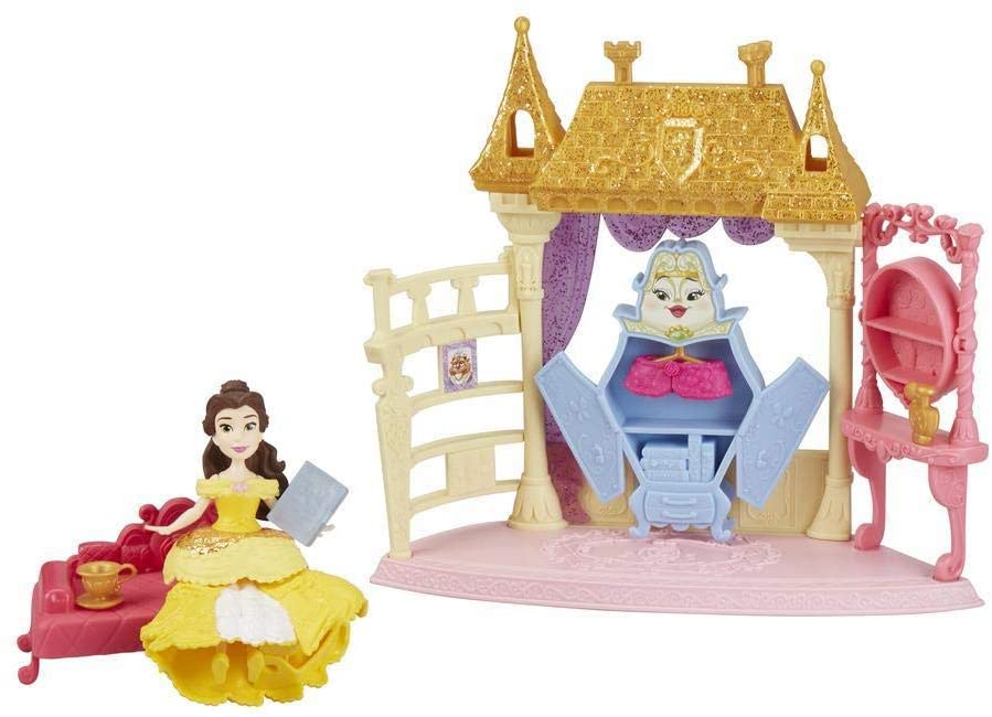 Disney Princess Royal Chambers Playset and Belle Doll E3052 - Image 6