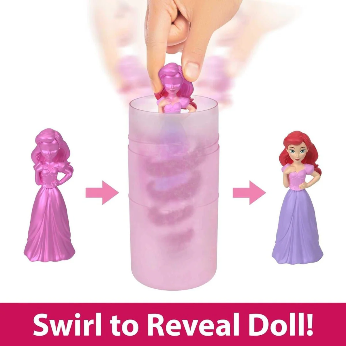 Disney Princess Royal Reveal Doll HMK83 - Image 3
