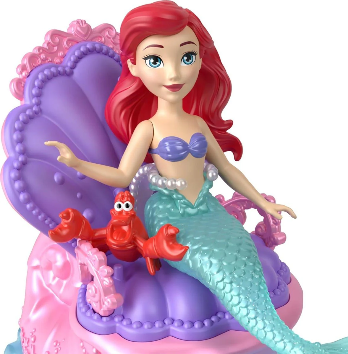 Disney Princess Small Doll - Ariel & Vehicle HLW87 - Image 5