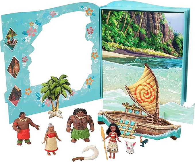 Disney Princess Small Doll - Moana Story Set Pack HLW90