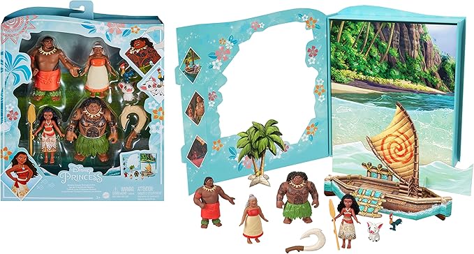Disney Princess Small Doll - Moana Story Set Pack HLW90 - Image 2